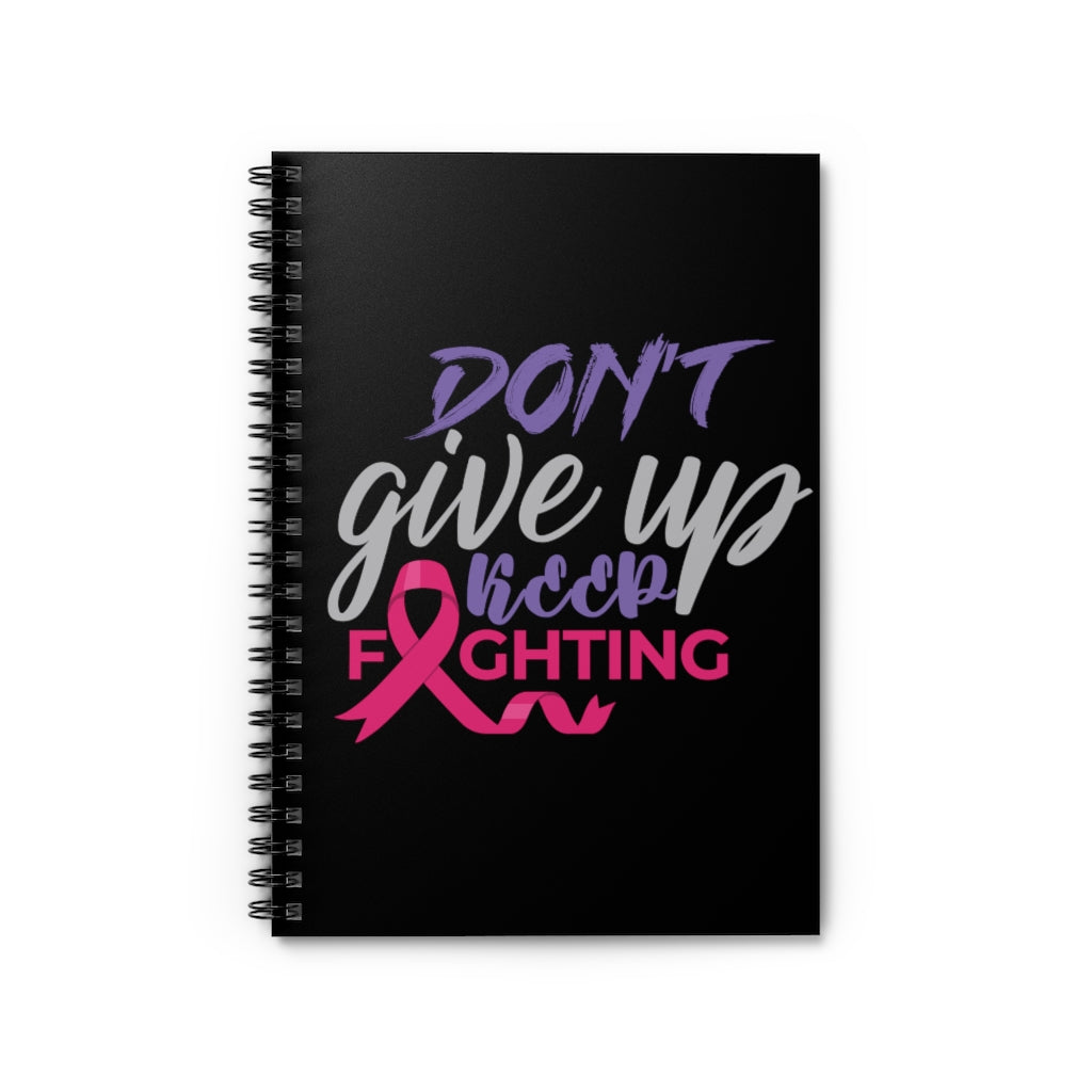 DGUKF Black Spiral Notebook