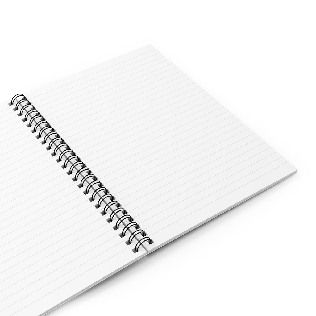 DGUKF Black Spiral Notebook