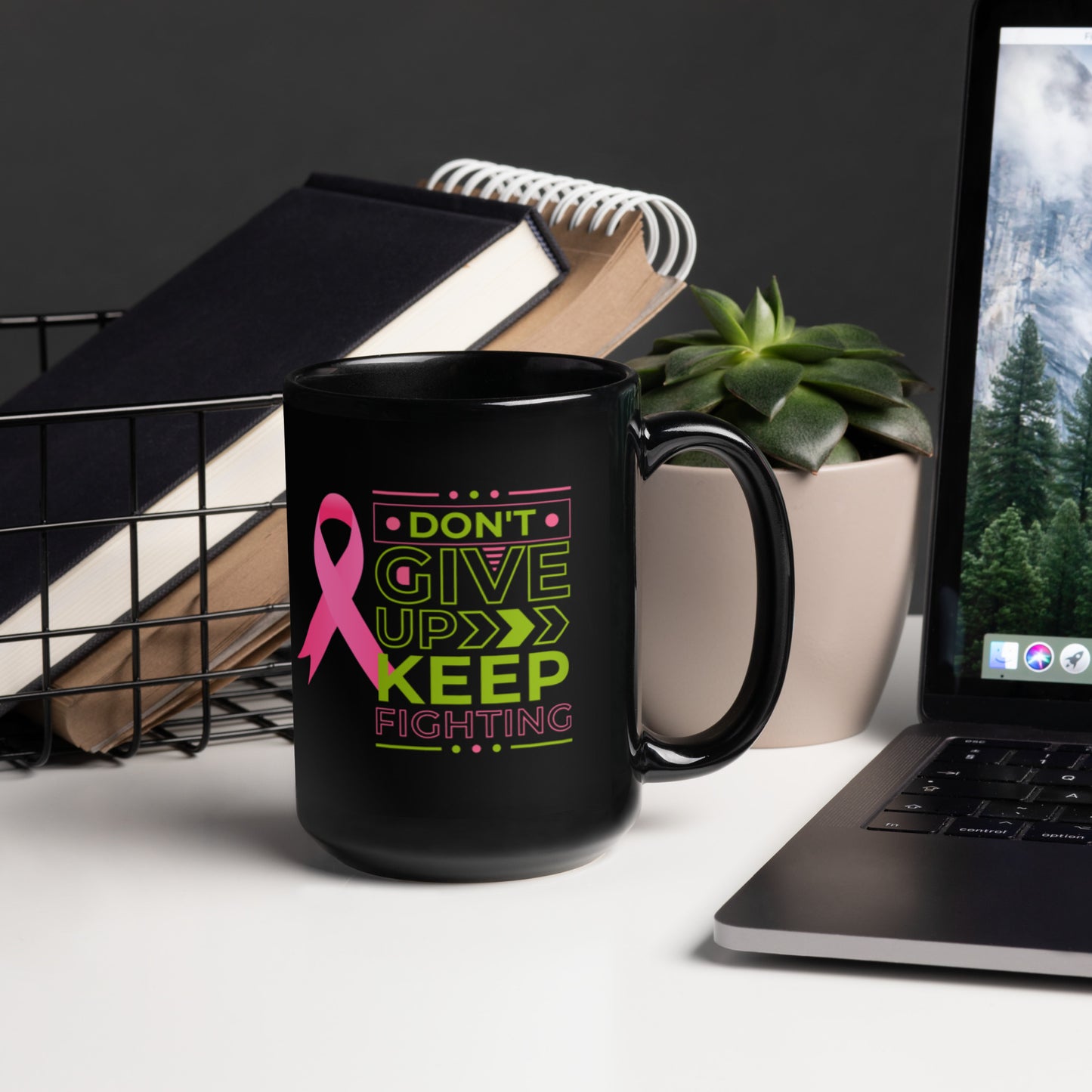 Black PG Glossy Mug